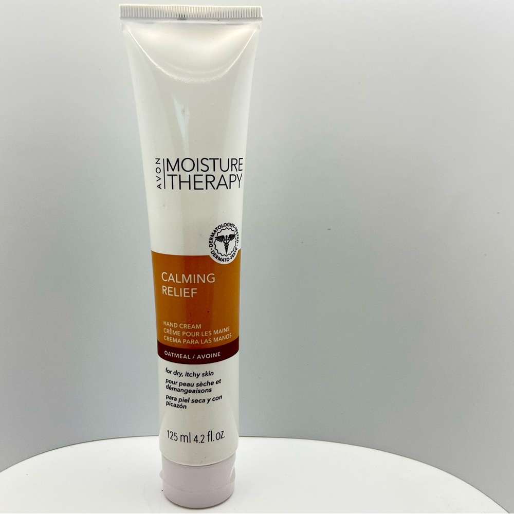 $8 🌸 Avon Therapy Calming Relief Hand Cream Oatmeal/Avoine ~ NEW